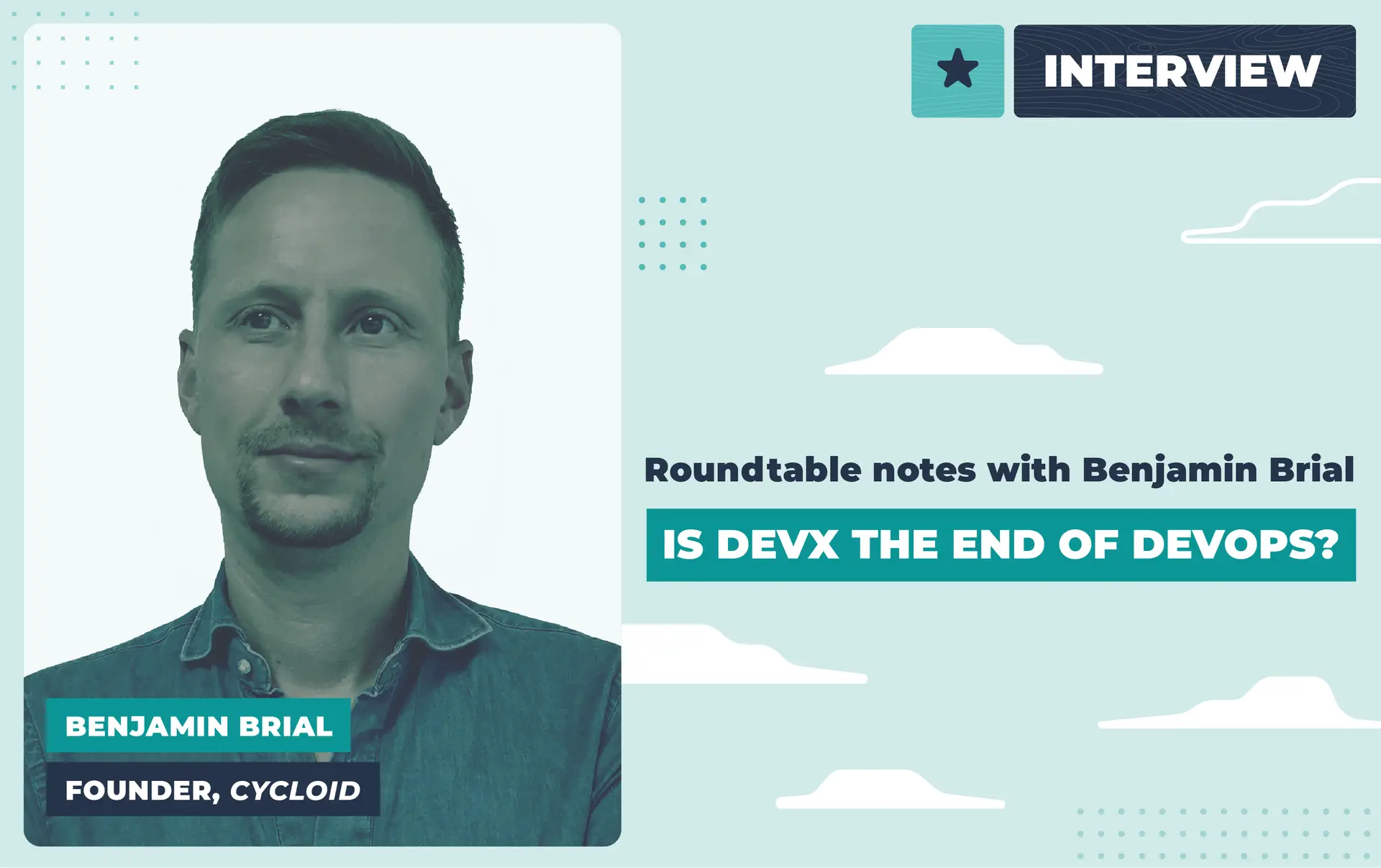 Devx topic with Benjamin Brial blog image