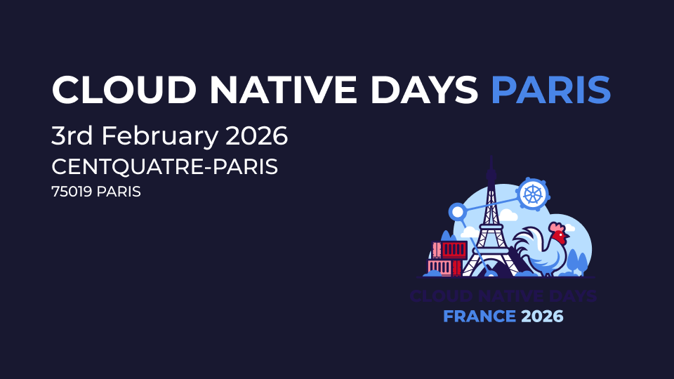 event image of Cloud Native Days Paris 2026