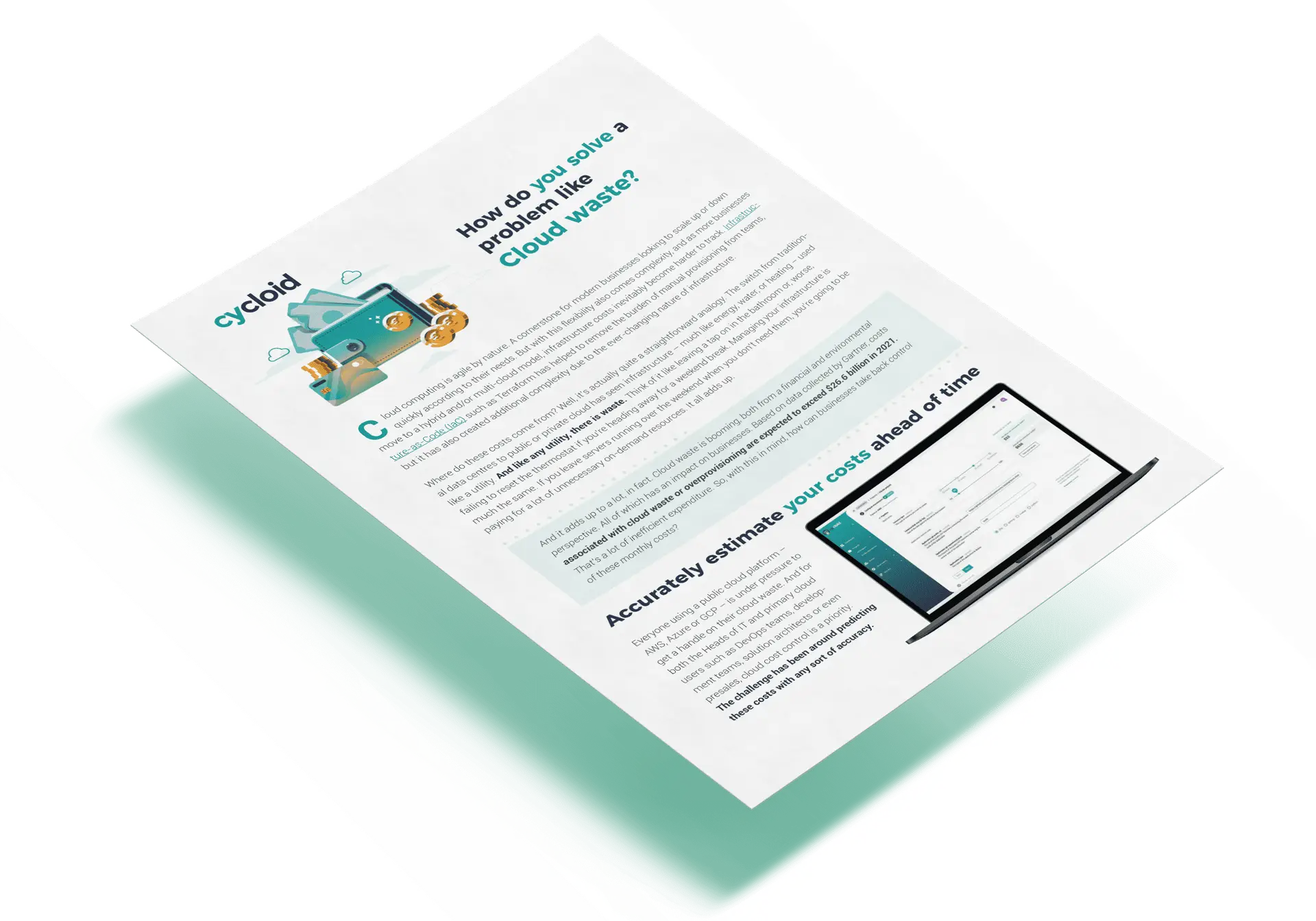 image of the cloud waste ebook
