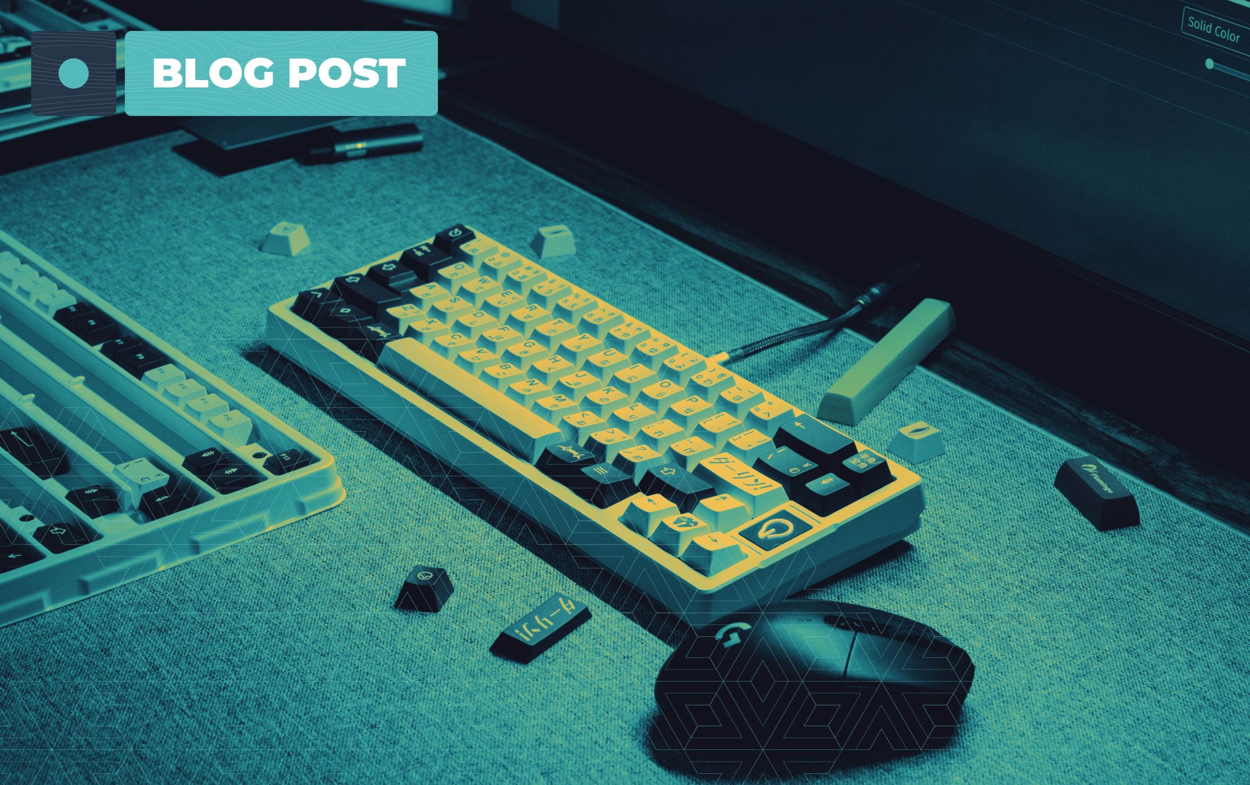 Keyboard representing self-service for Platform Engineering