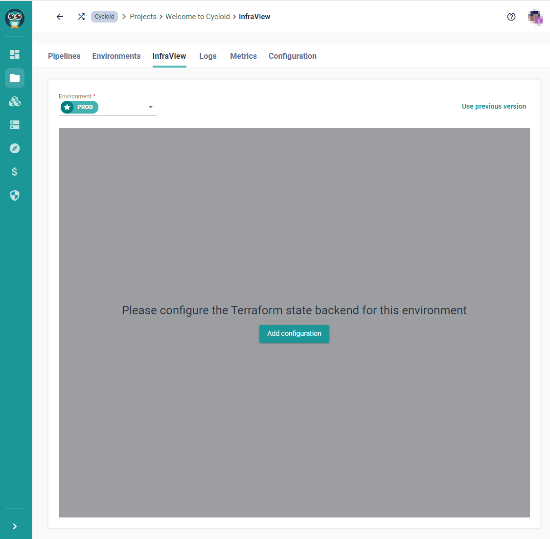 pre-merge cost-estimation stage (Terraform plan → Infracost)