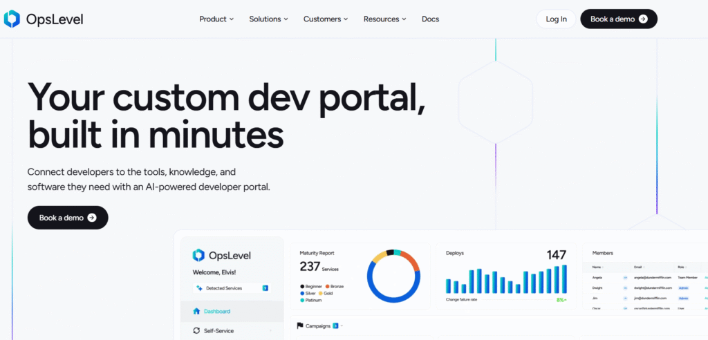 OpsLevel platform