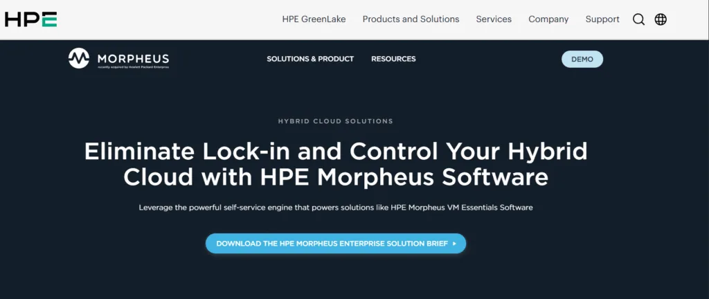 Morpheus Data platform