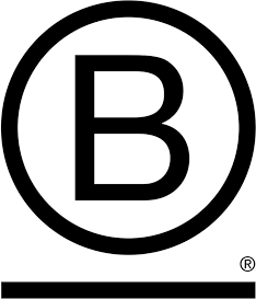 B Corp certification mark (transparent)